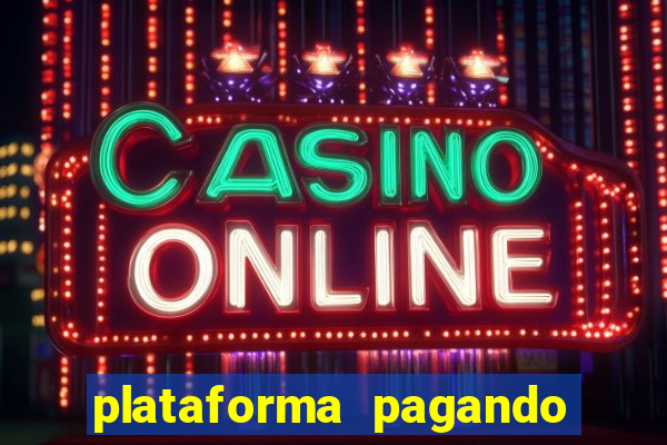 plataforma pagando no cadastro